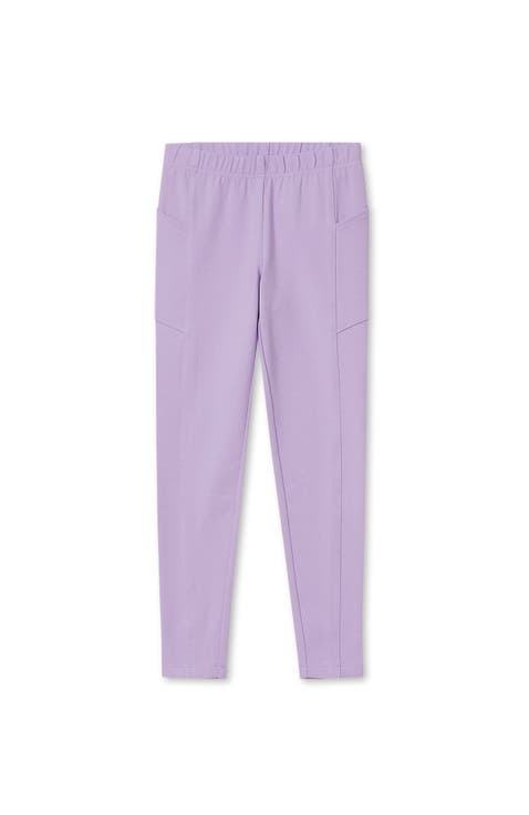 Girls Tough Cotton Ankle Legging with Pockets