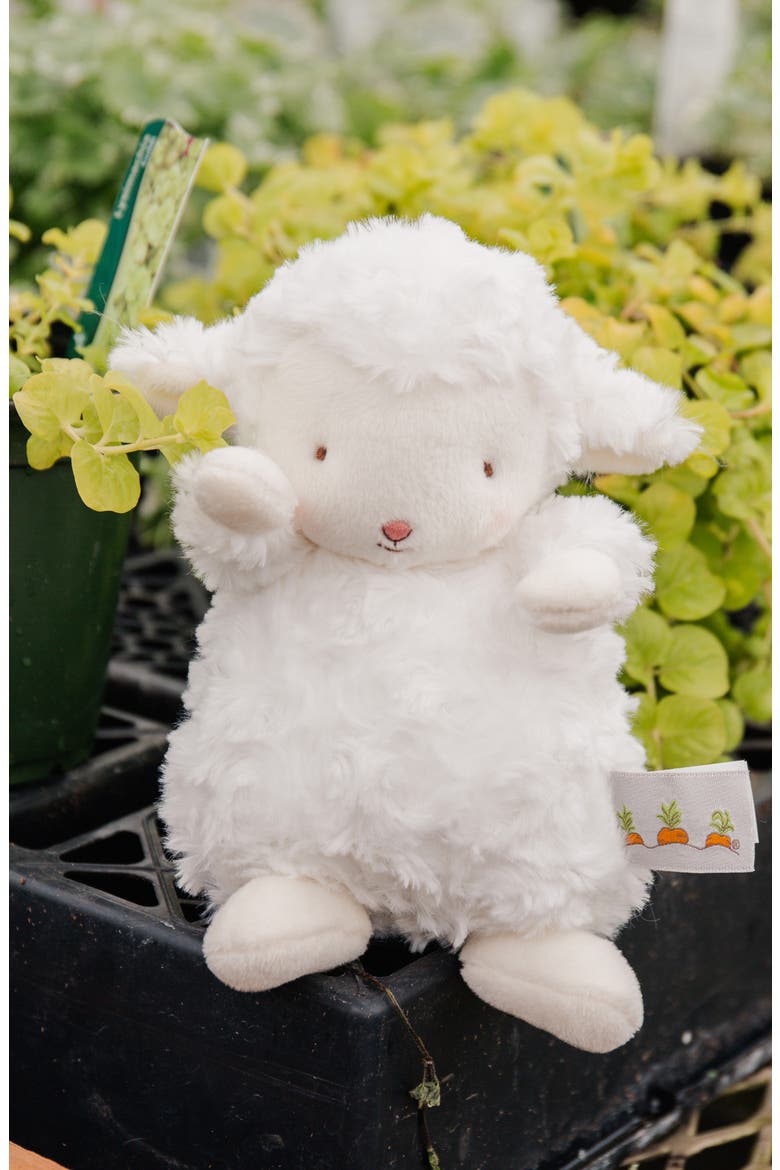 Wee Kiddo Plush Lamb, Alternate, color, WHITE