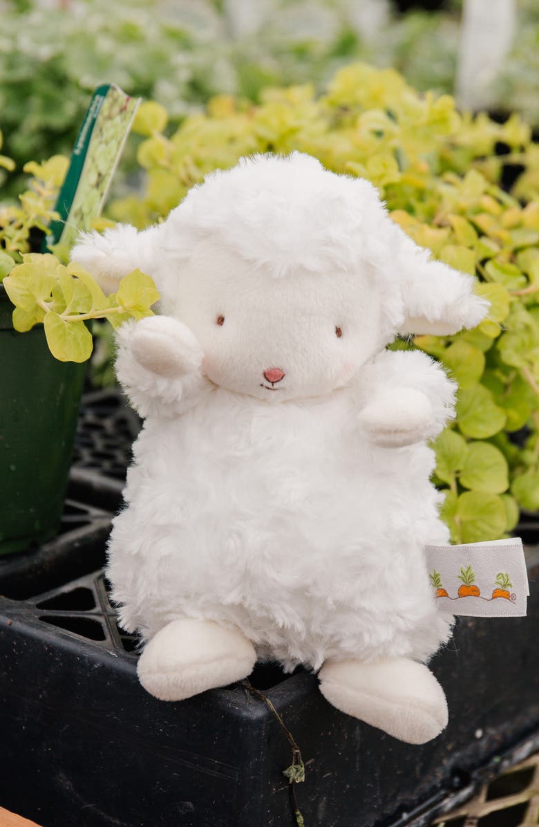 Bunnies by the Bay Wee Kiddo Plush Lamb, Alternate, color, White