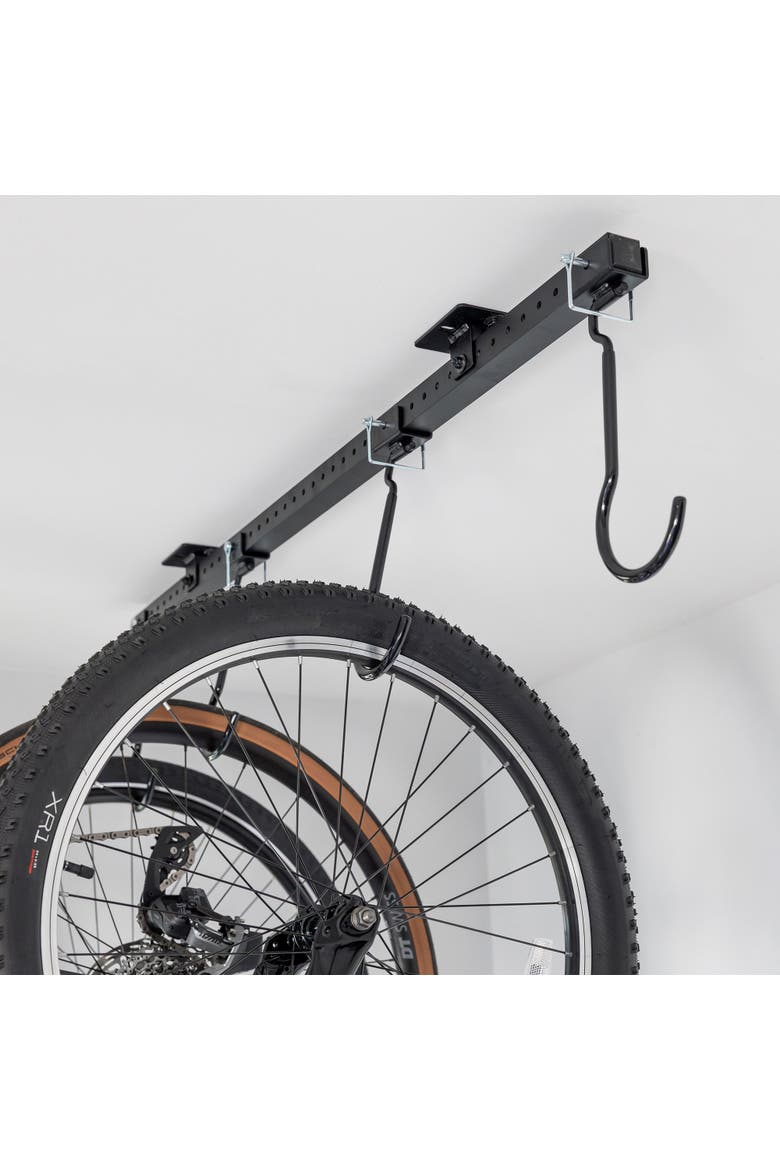 G-Bike Ceiling | Adjustable Ceiling Storage System | Holds up to 8 Bikes, Alternate, color, Black