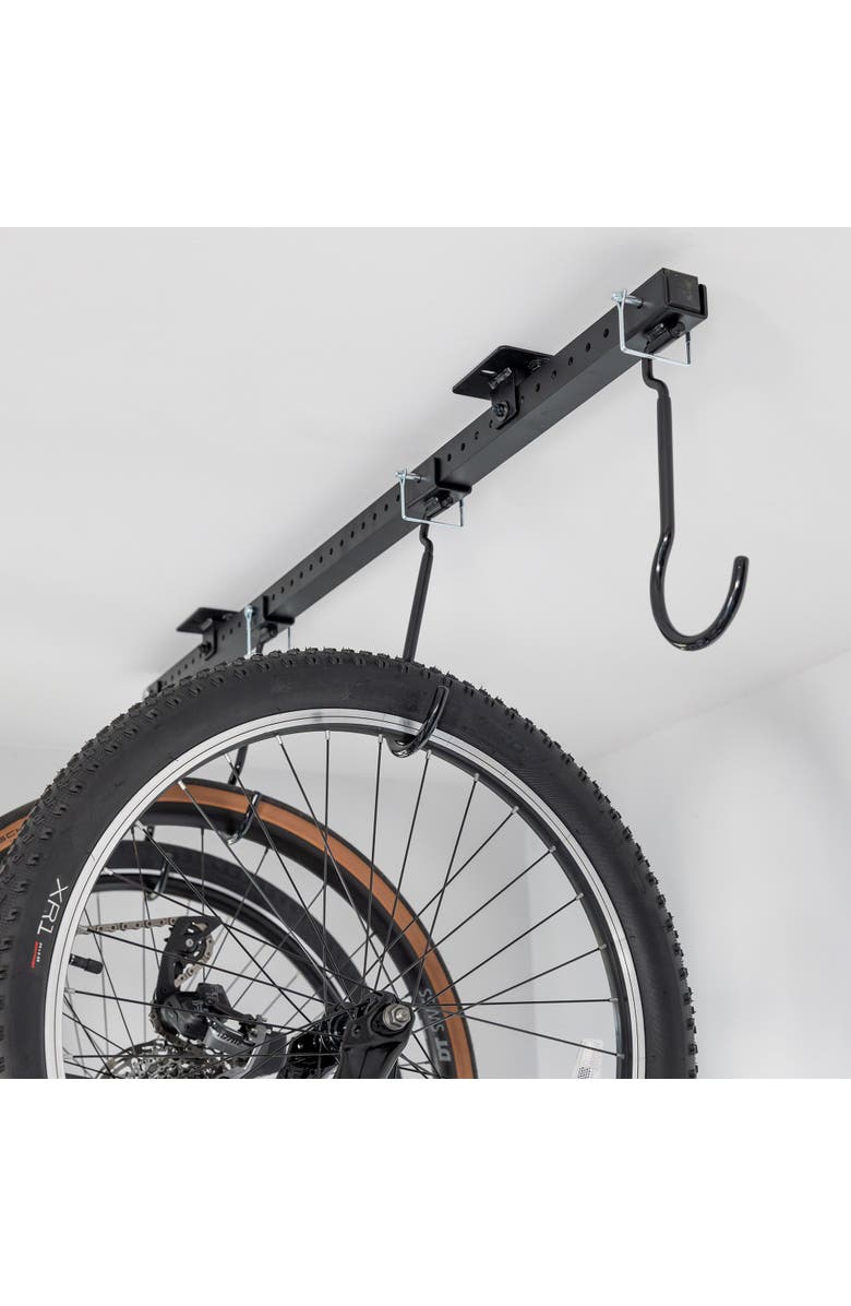 StoreYour G-Bike Ceiling | Adjustable Ceiling Storage System | Holds up to 8 Bikes, Alternate, color, Black