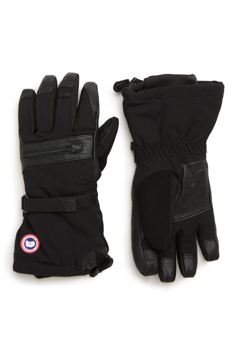 Northern Utility Gloves, Main, color, BLACK