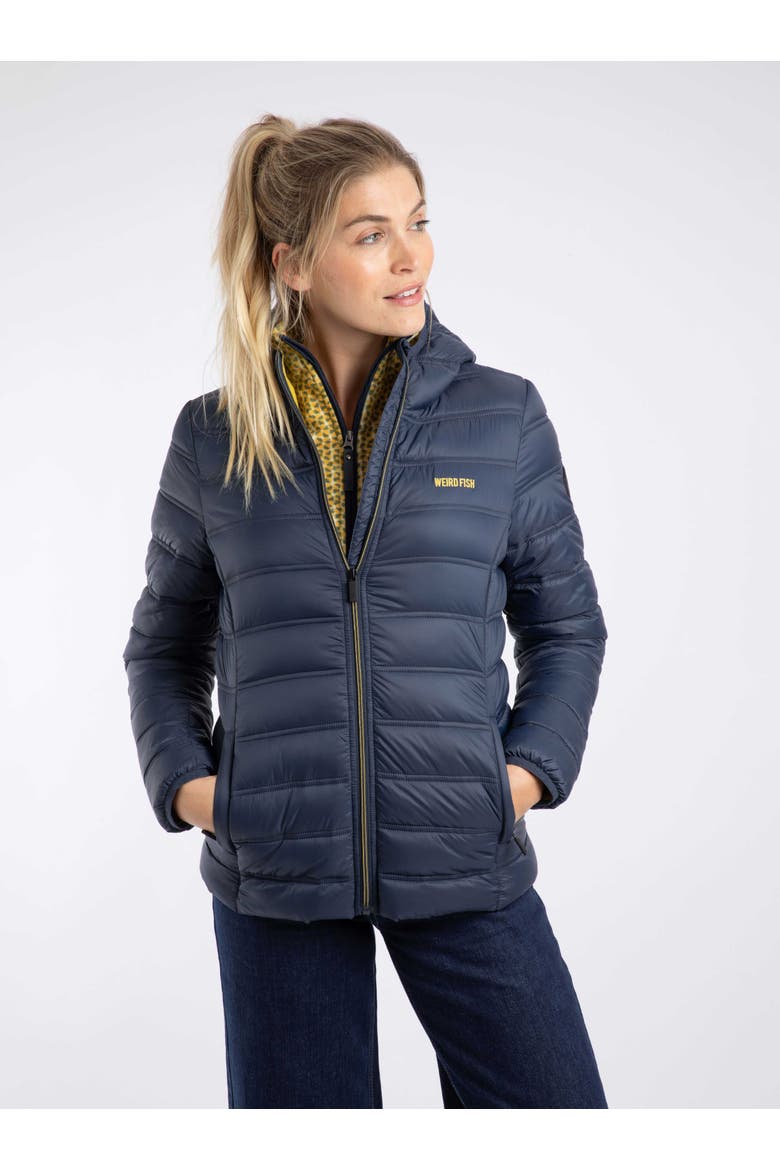 Eshka Lightweight Padded Jacket, Alternate, color, Navy Blue