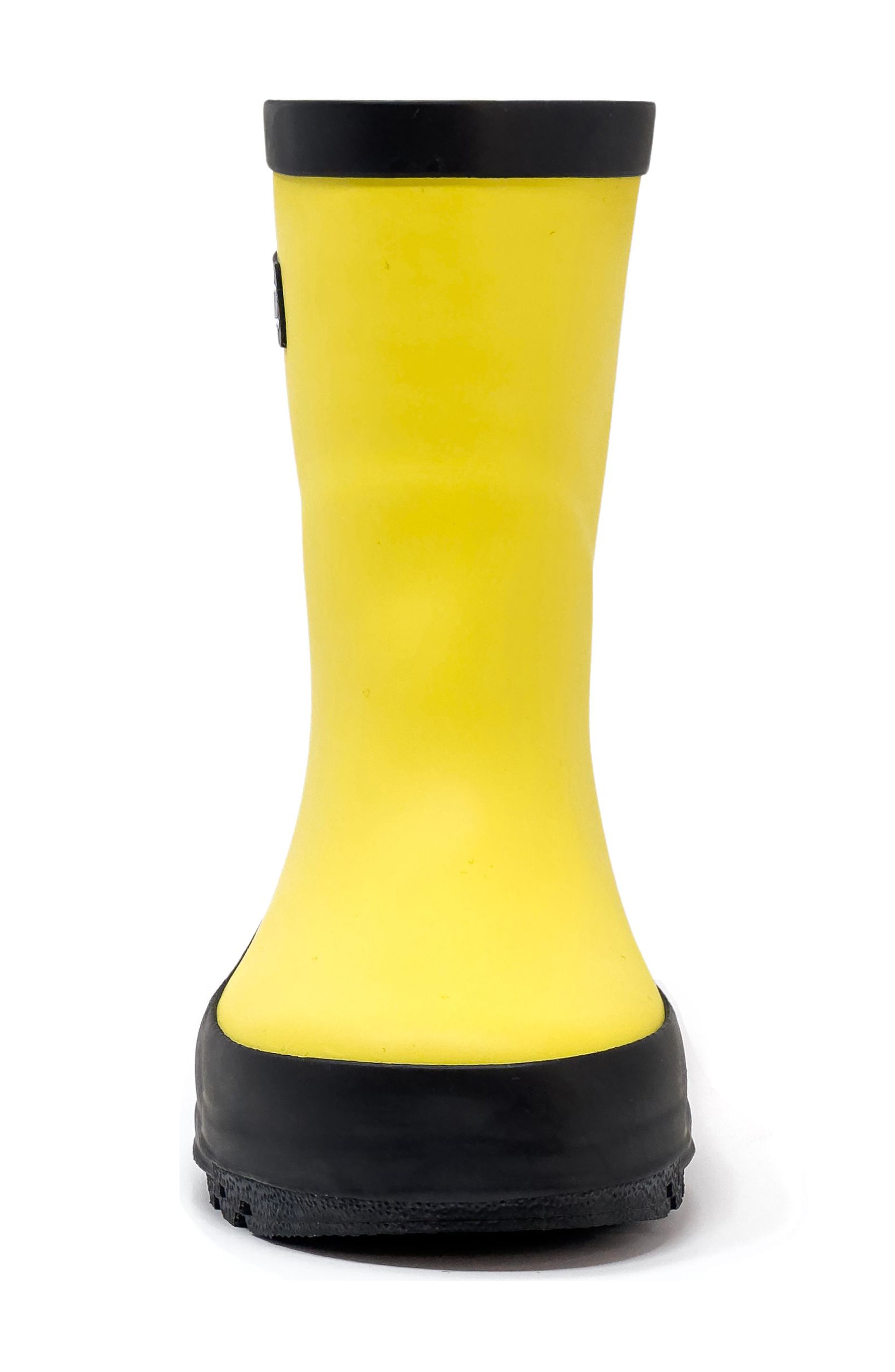 Waterproof Rain Boot, Alternate, color, YELLOW