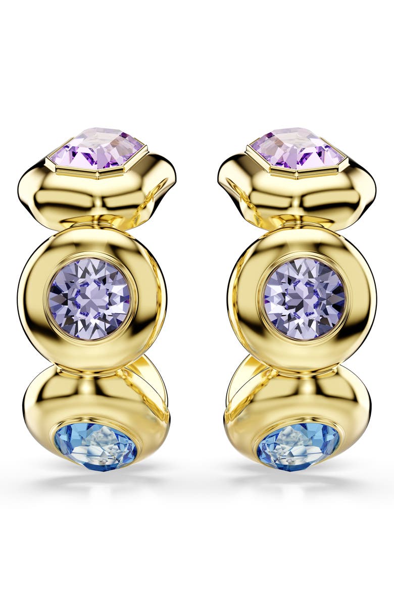 Swarovski Gema Crystal Hoop Earrings, Alternate, color, 