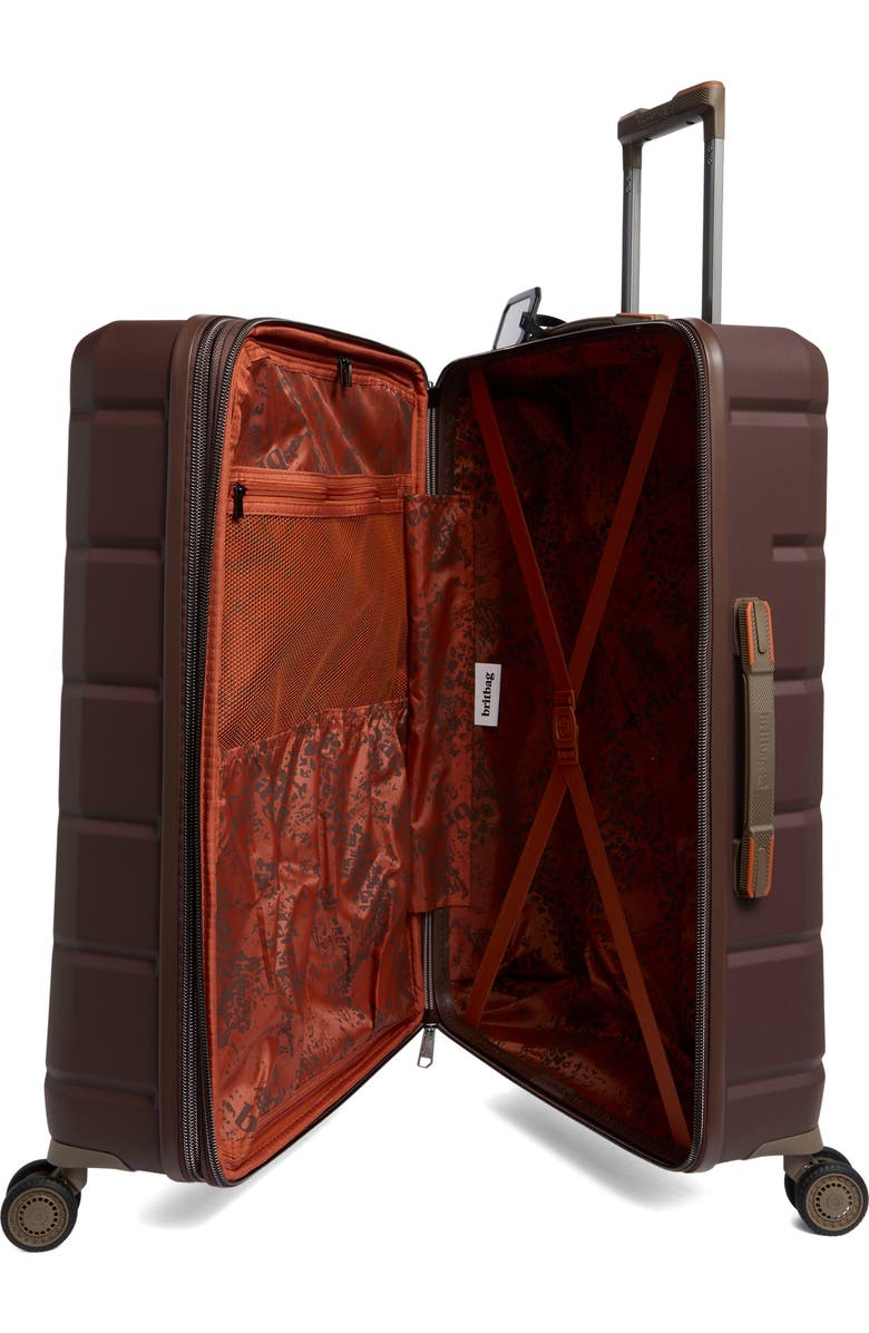 Britbag Stoneleigh 27-Inch Hardside Spinner Luggage, Alternate, color, Shaved Chocolate