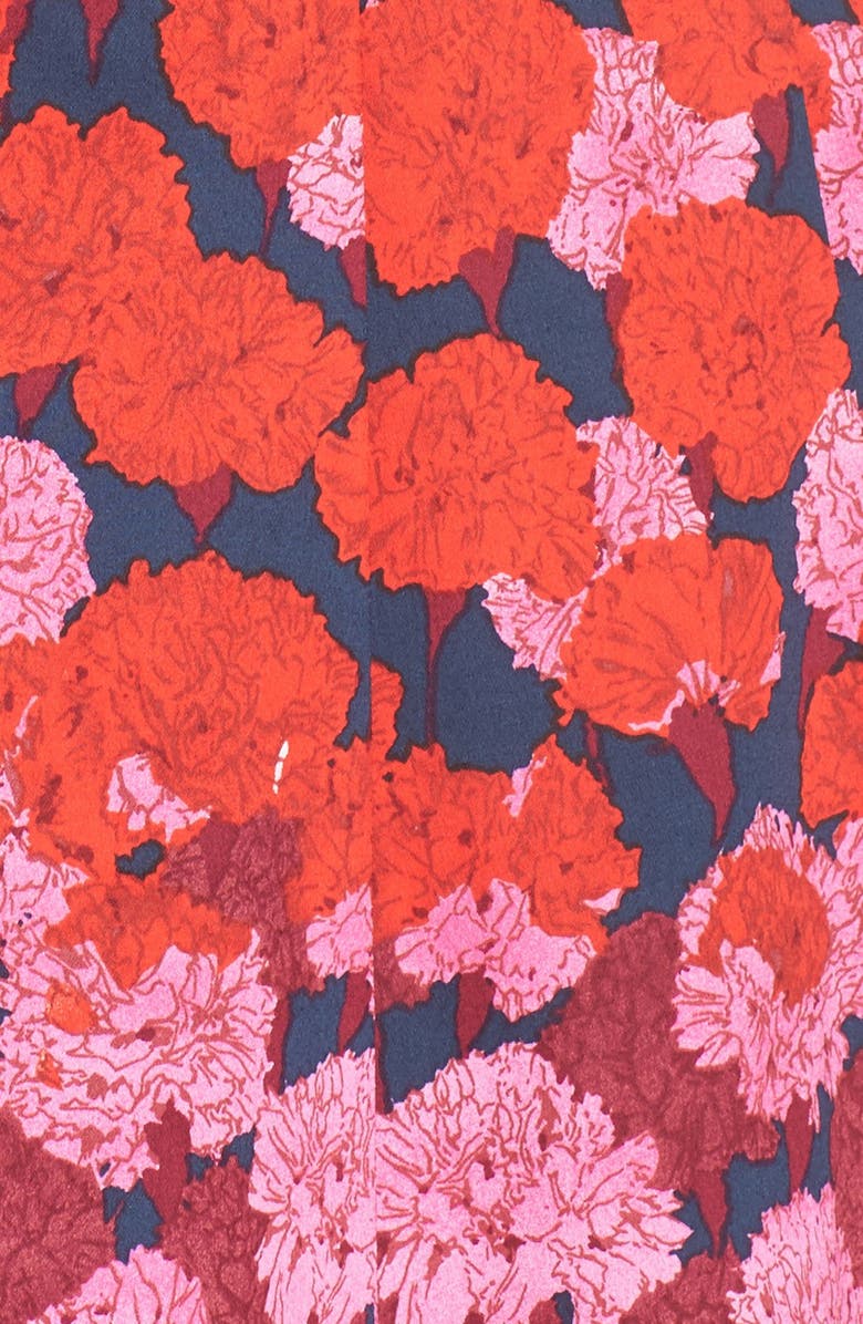 Maggy London Floral Print Fit & Flare Dress, Alternate, color,