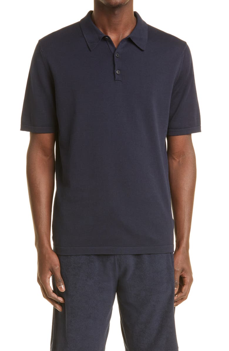 Sunspel Sea Island Cotton Polo, Main, color,