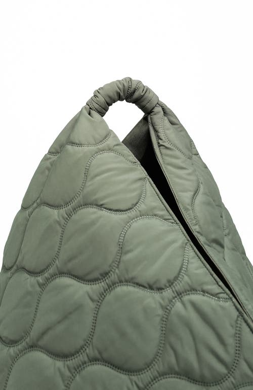 ADW ADW LARGE GREEN QUILTED GAMI BAG