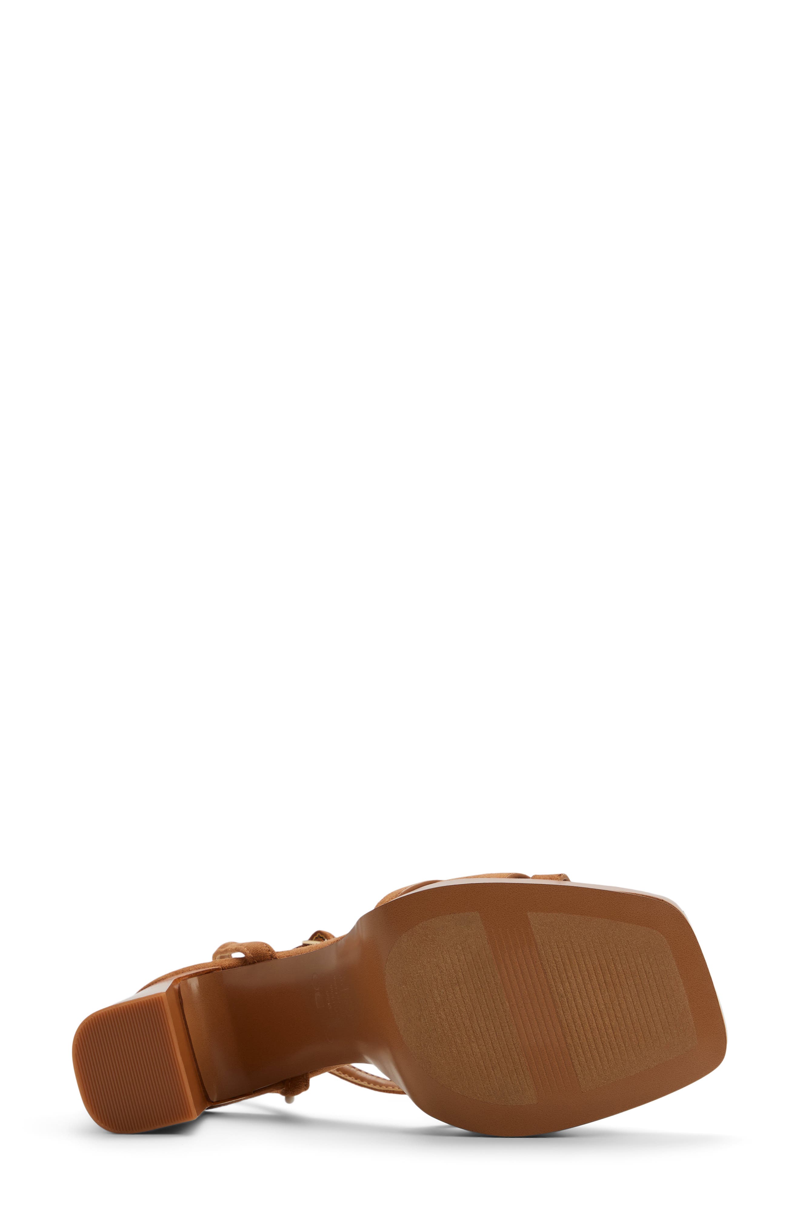 ALDO Beverlyanne Platform Sandal, Alternate, color, Light Brown