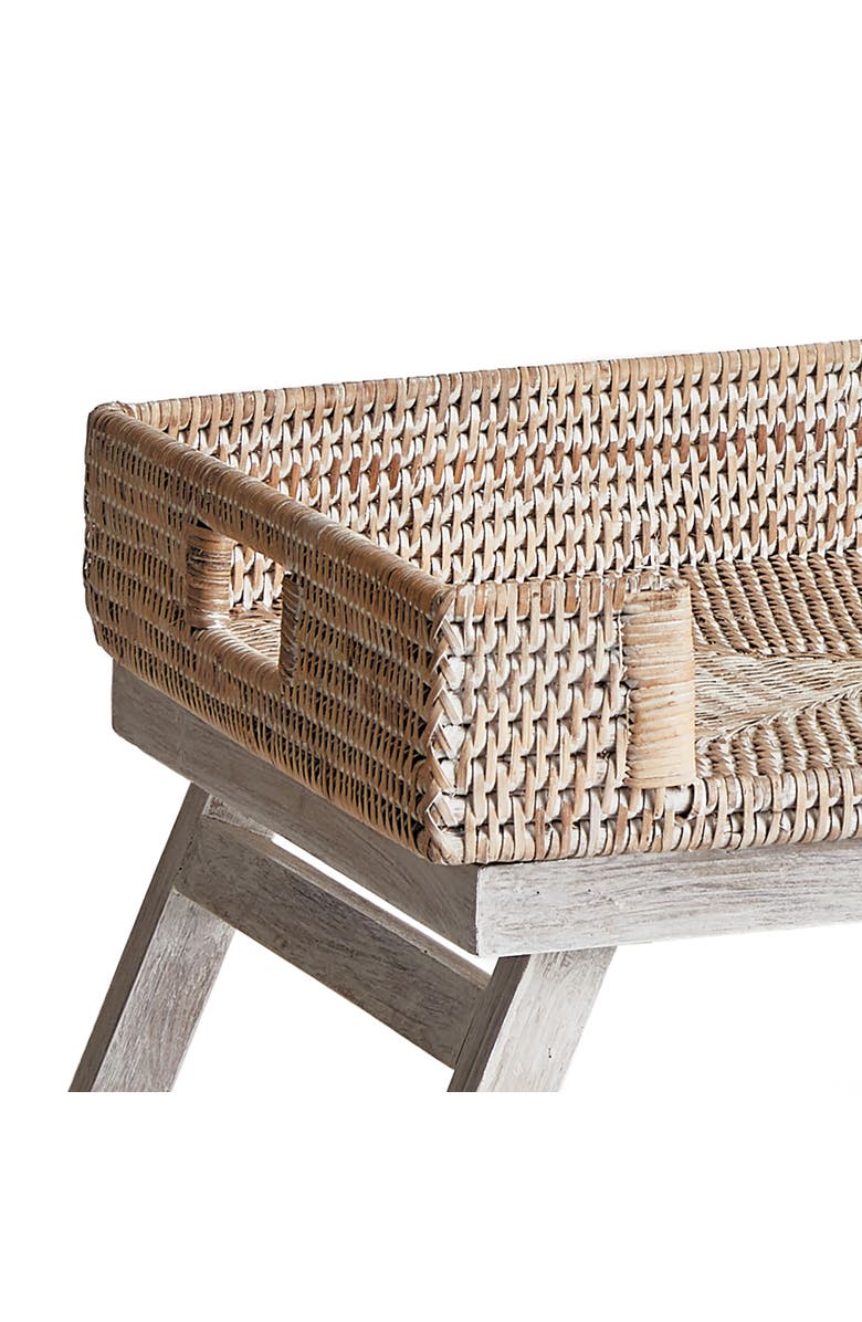 Napa Home & Garden Burma Rattan Lap Tray Table, Alternate, color, Brown