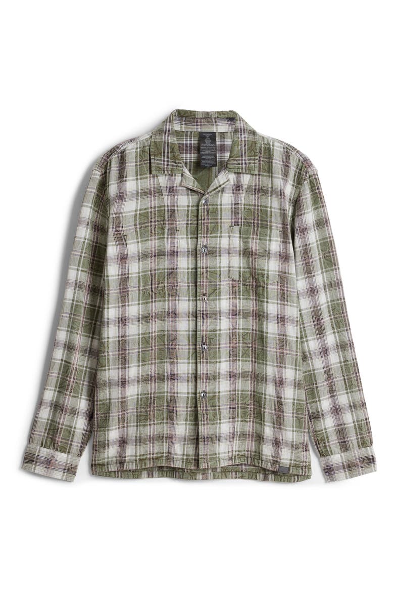 John Varvatos Stanton Reversible Long Sleeve Button-Up Shirt, Alternate, color, 