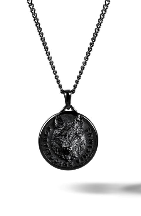Wolf Pendant Necklace