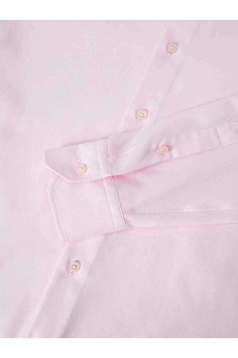 Reynolds Double Twill Contemporary Fit Shirt, Alternate, color, Pink