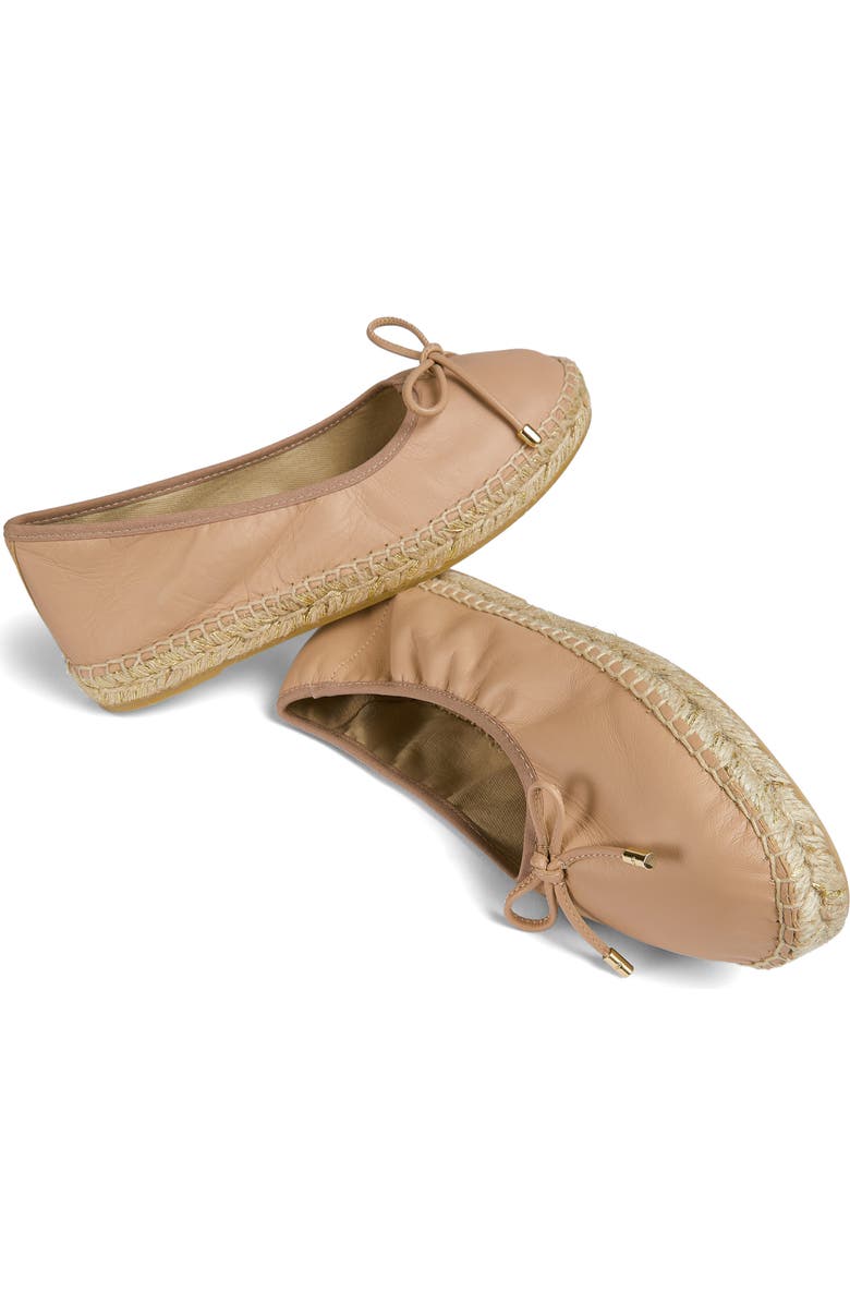 LK Bennett Taleena Espadrille Ballet Flat, Alternate, color, Trench