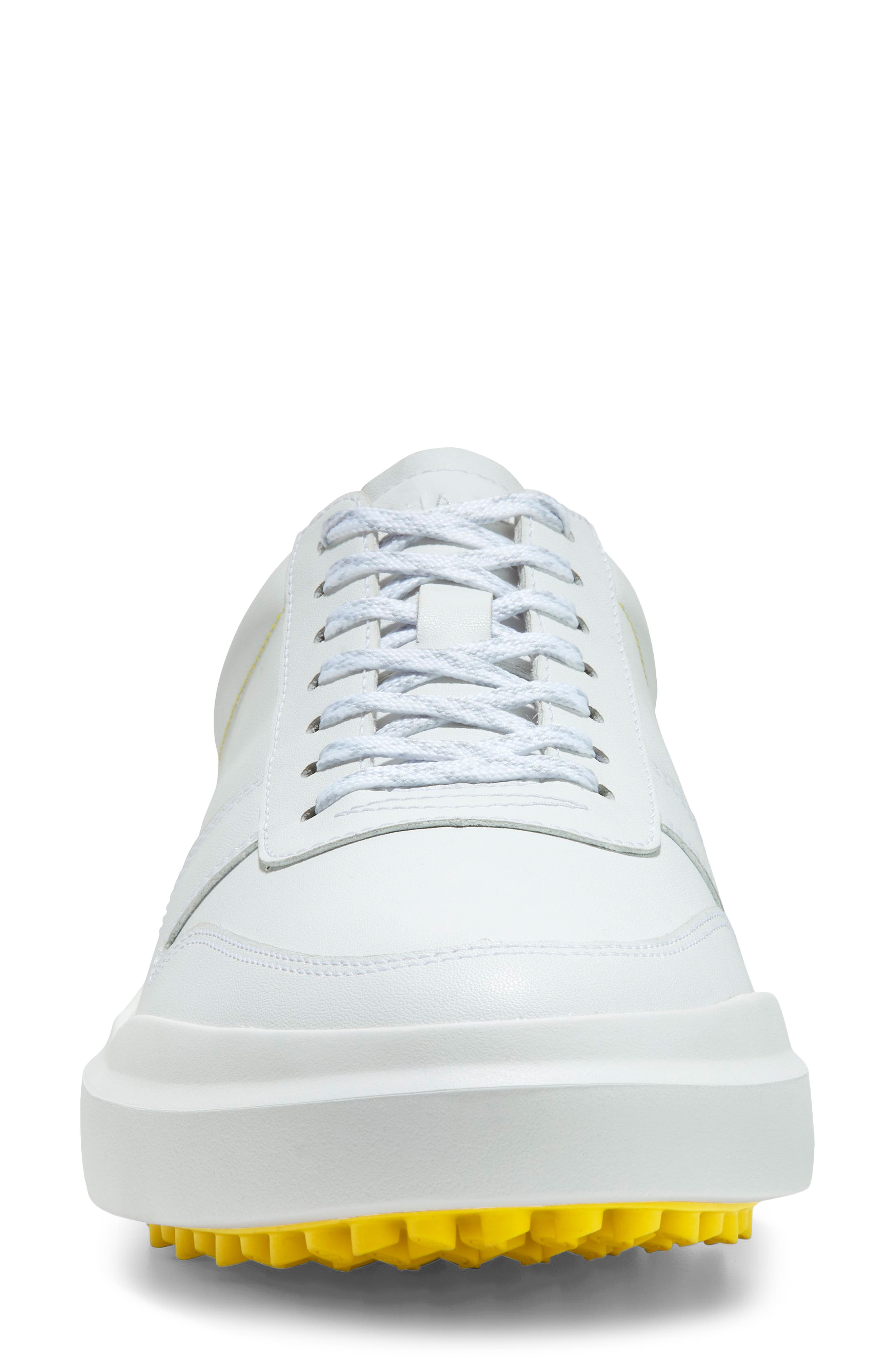 GrandPro AM Waterproof Golf Sneaker, Alternate, color, WHITE