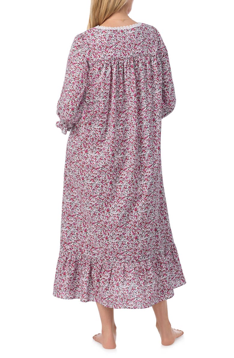 Eileen West Long Sleeve Cotton Ballet Nightgown, Alternate, color, 