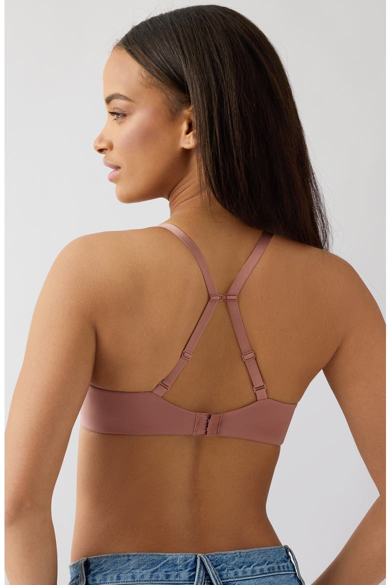 Future Foundation Underwire T-Shirt Bra, Alternate, color, BURLWOOD
