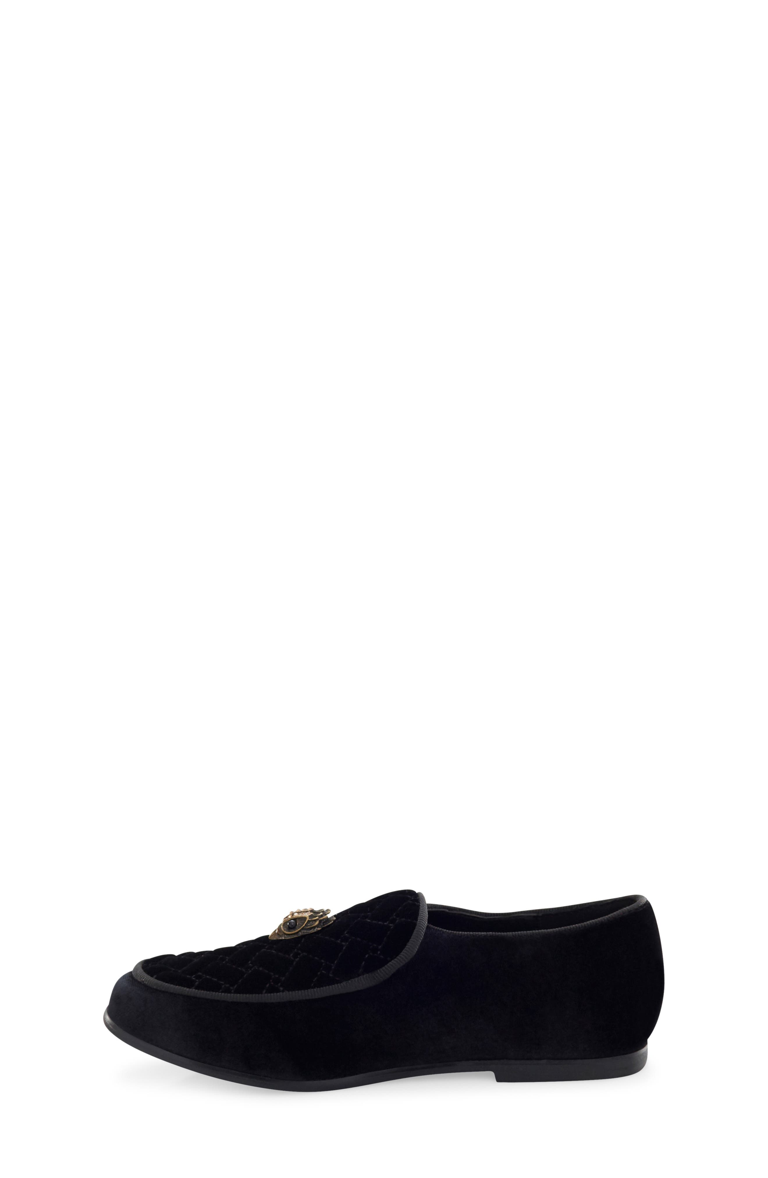 Kurt Geiger London Kids
 Hugh Eagle Drench Slipper, Alternate, color, Black