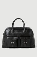 Brunello Cucinelli Grained calfskin weekender bag