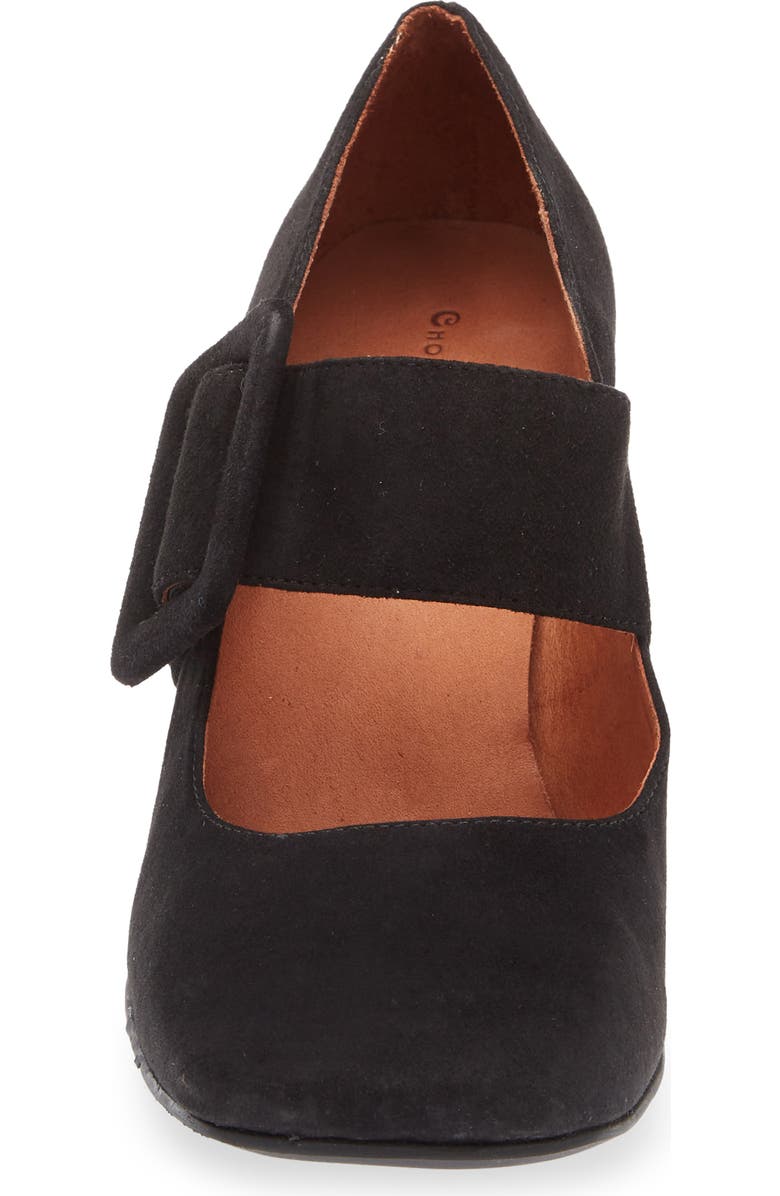Chocolat Blu Halle Mary Jane Pump, Alternate, color, Black Suede