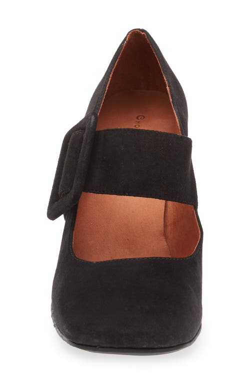 Chocolat Blu Halle Mary Jane Pump In Black