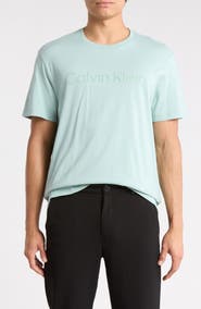 Calvin Klein Standard Logo Cotton Crewneck T-Shirt