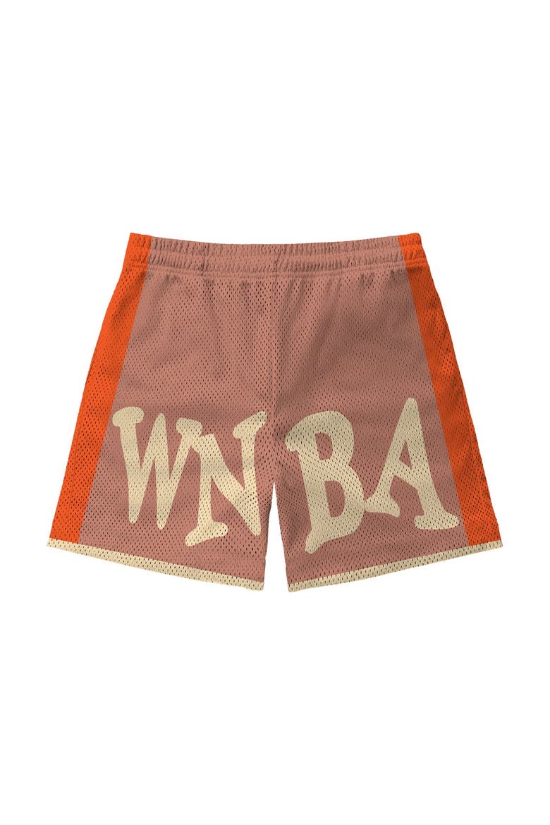 Unisex Playa Society  Orange WNBA Team Mesh Shorts, Alternate, color, Orange