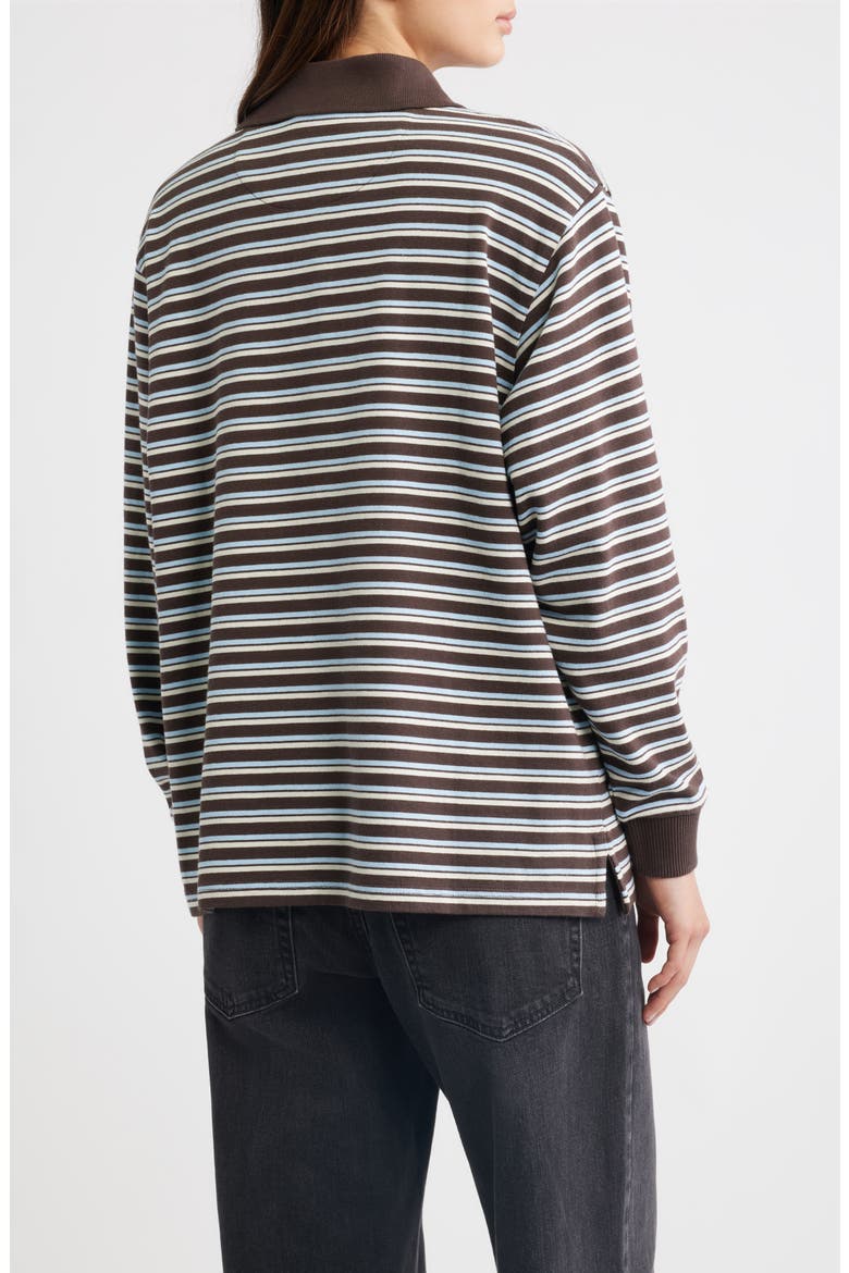 Remie Striped Rugby Shirt, Alternate, color, MULTI