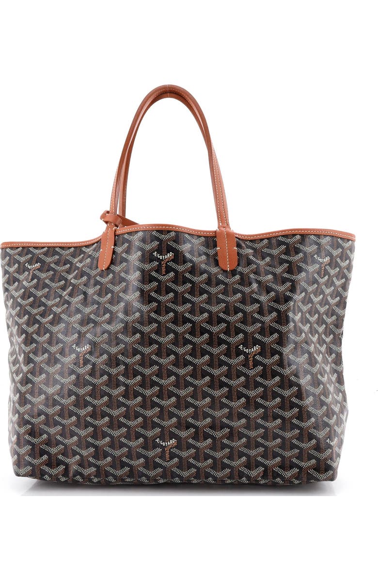 Pre-Owned Goyard Saint Louis Tote Printed Coated Canvas PM, Alternate, color, Print