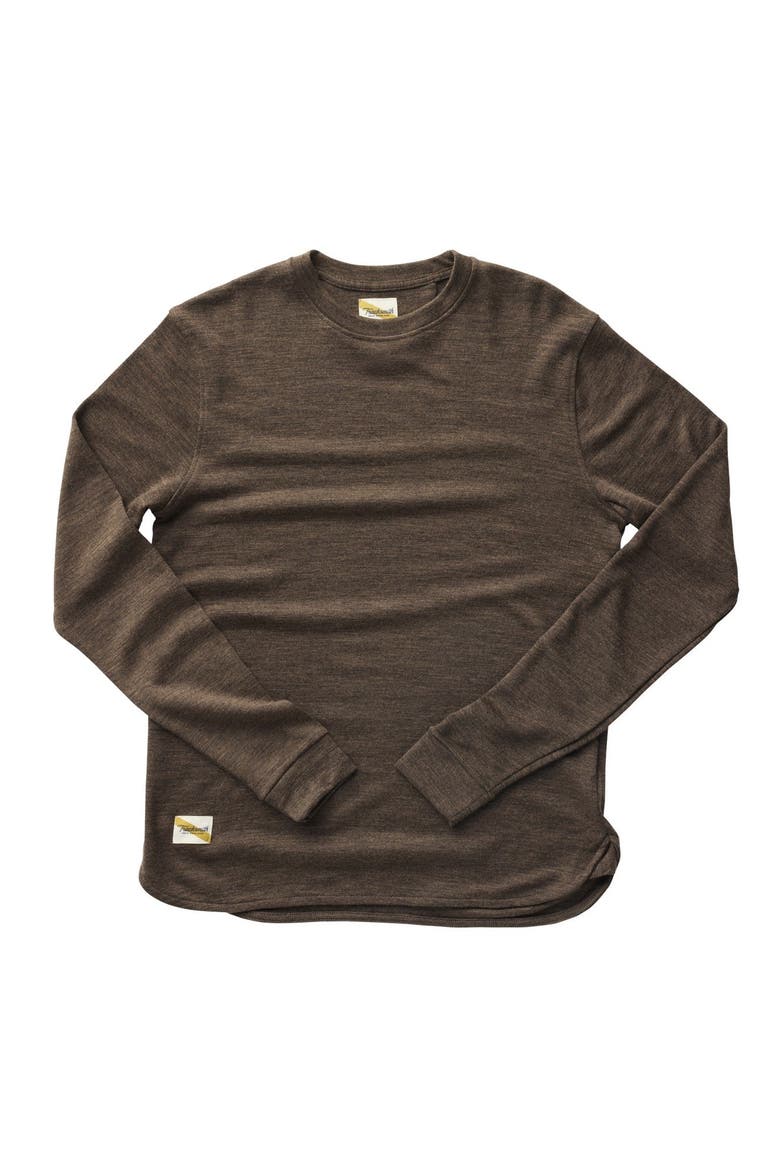 Men's Downeaster Crew, Main, color, Coffee Heather