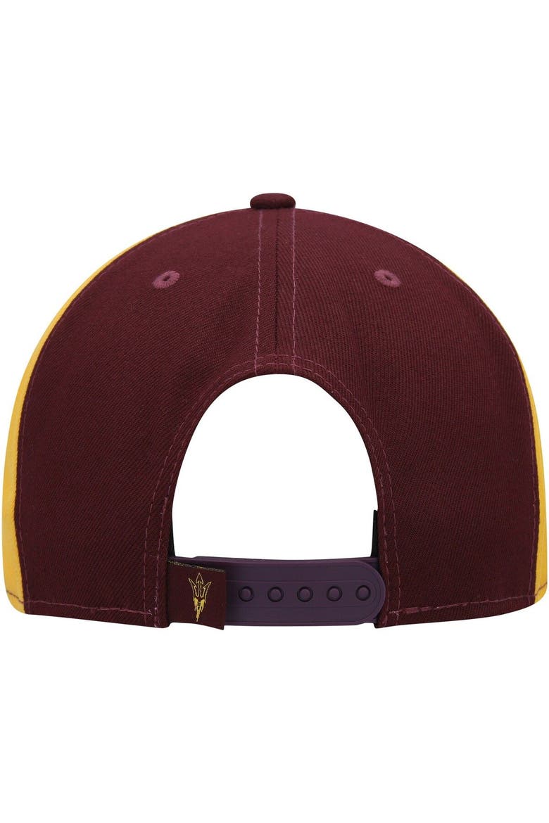 Men's New Era  Maroon Arizona State Sun Devils Outright 9FIFTY Snapback Hat, Alternate, color, Maroon