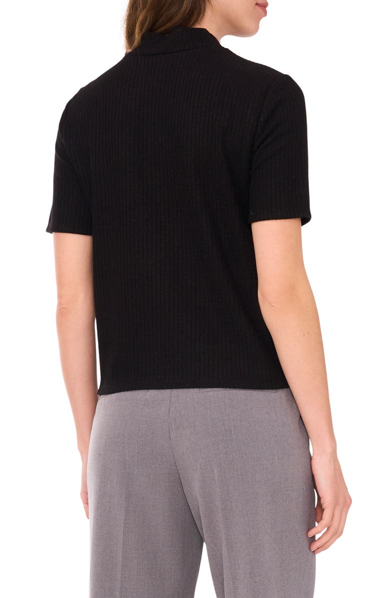 Halogen<sup>®</sup> Rib Mock Neck Top, Alternate, color, 