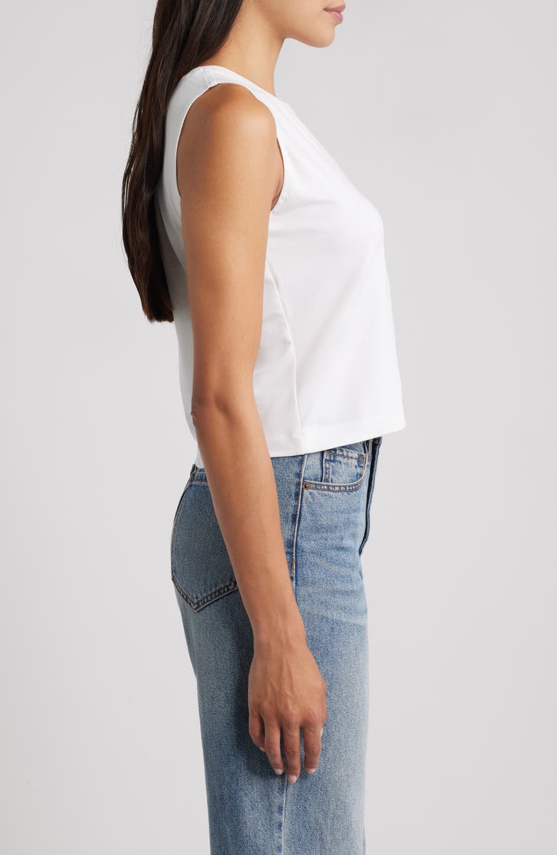 NIC+ZOE Perfect Knit Layer Tank, Alternate, color, Paper White