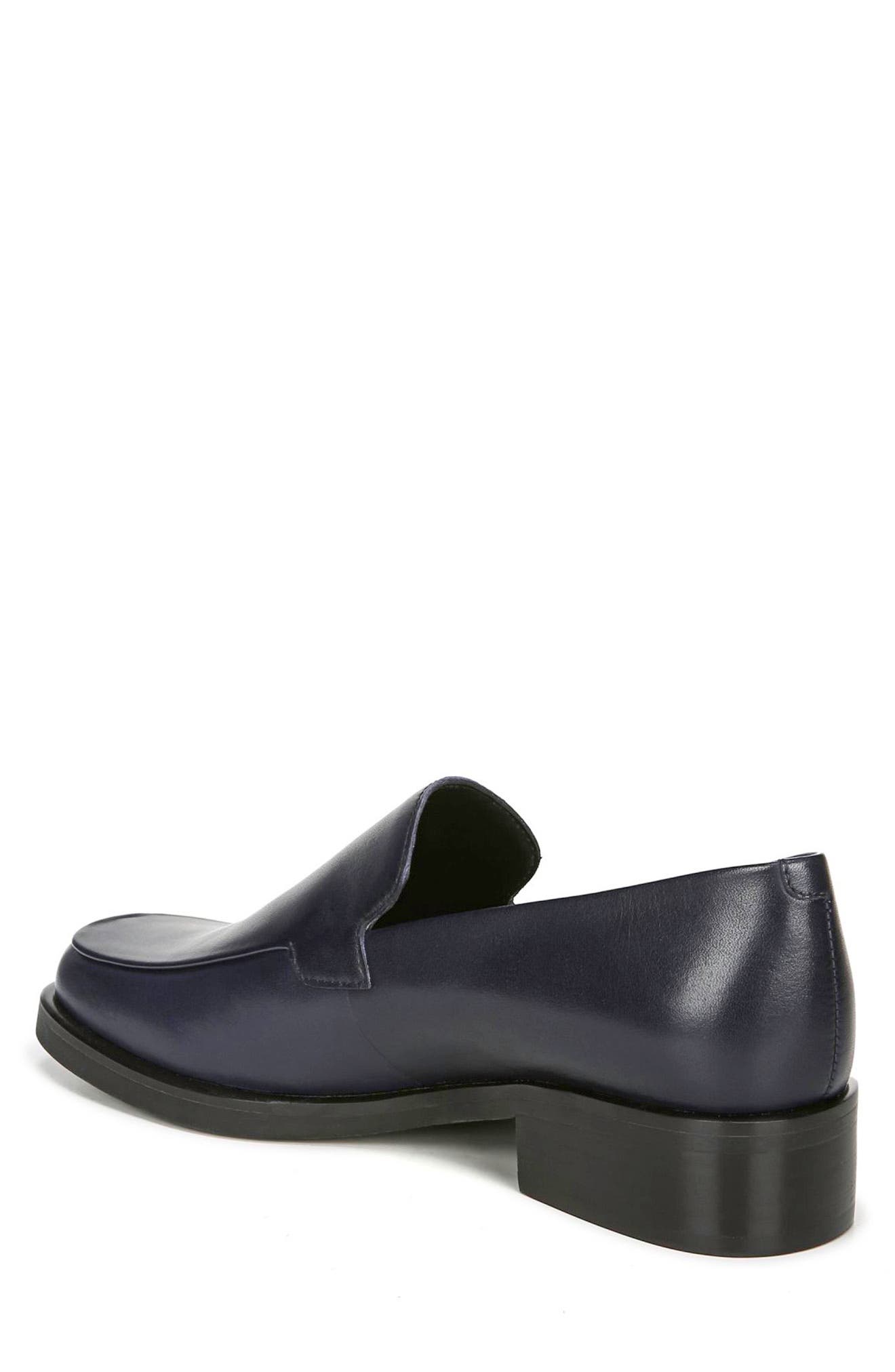 Bocca Leather Loafer - Multiple Widths Available, Alternate, color, DK BLUE