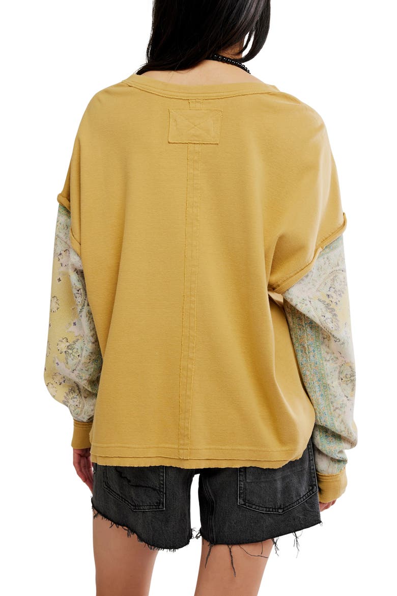Wild and Free Twofer Cotton Top, Alternate, color, GARDEN GLADE
