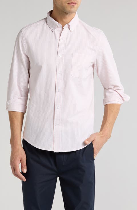 Stripe Oxford Button-Down Shirt