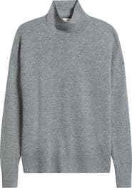 Nordstrom Oversize Cashmere Turtleneck Sweater