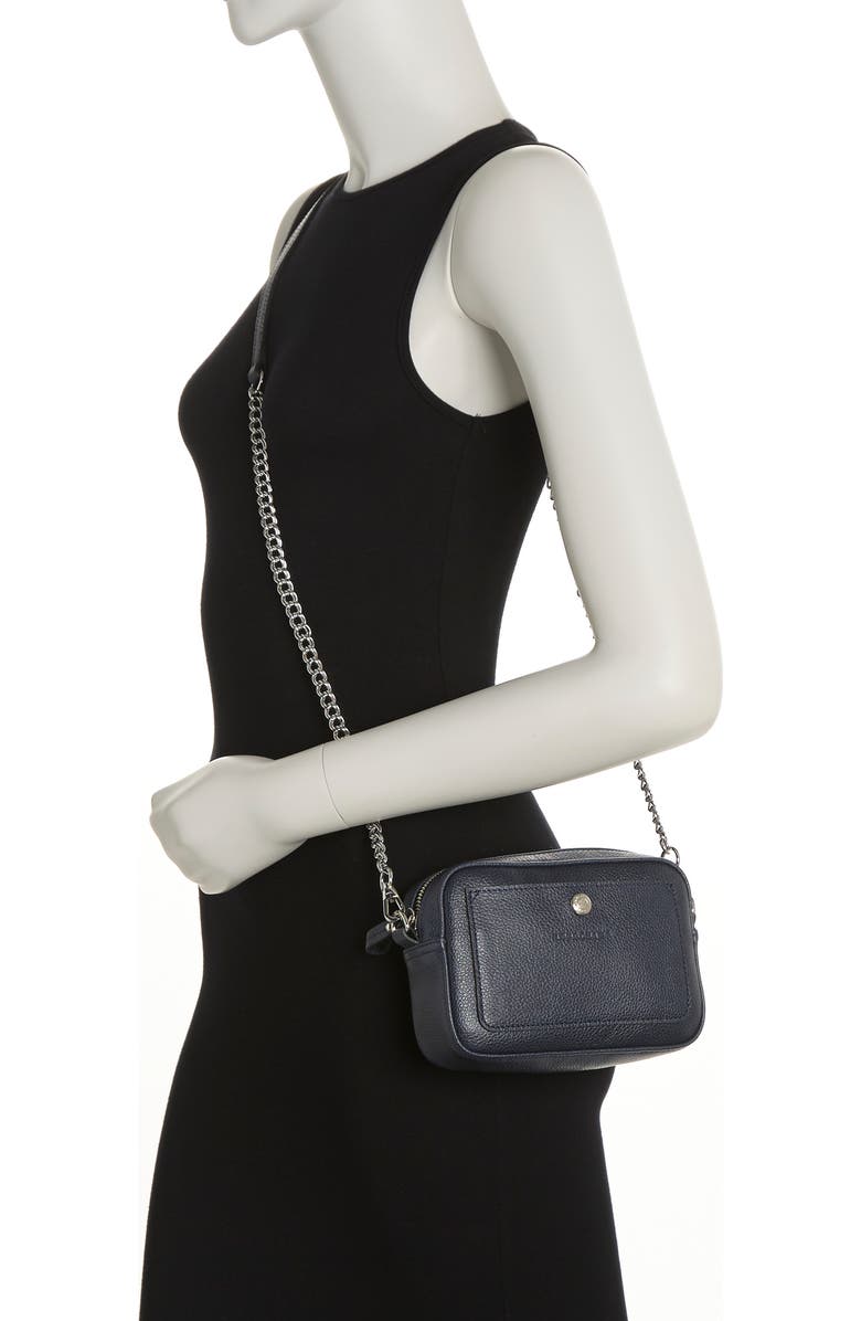 Longchamp Convertible Leather Crossbody Bag, Alternate, color,