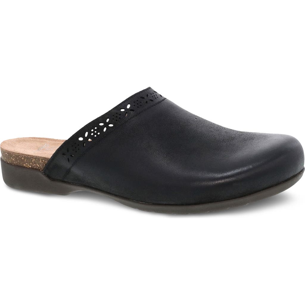 Dansko Robbie Mule In Black