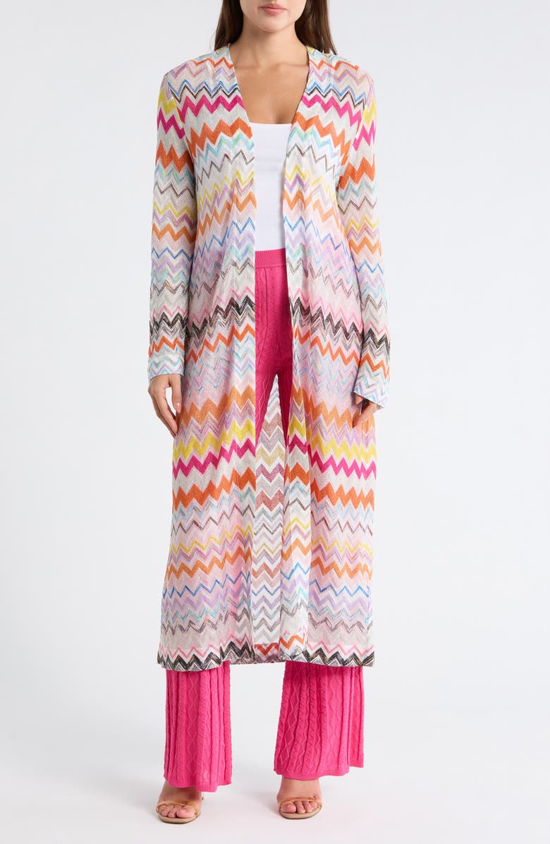 M Missoni Lungo Longline Cardigan, Main, color,