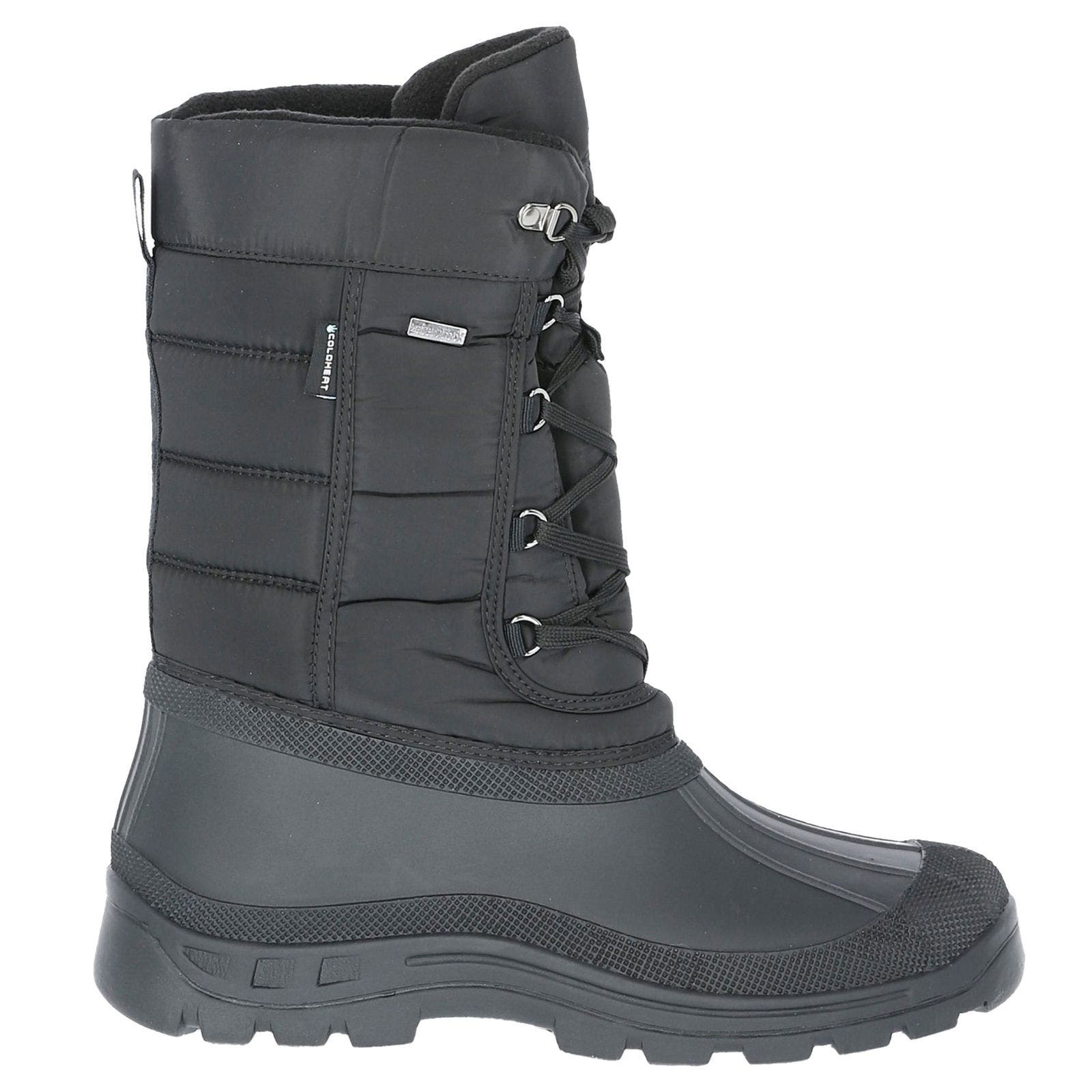 Straiton II Waterproof Snowboots, Alternate, color, Black