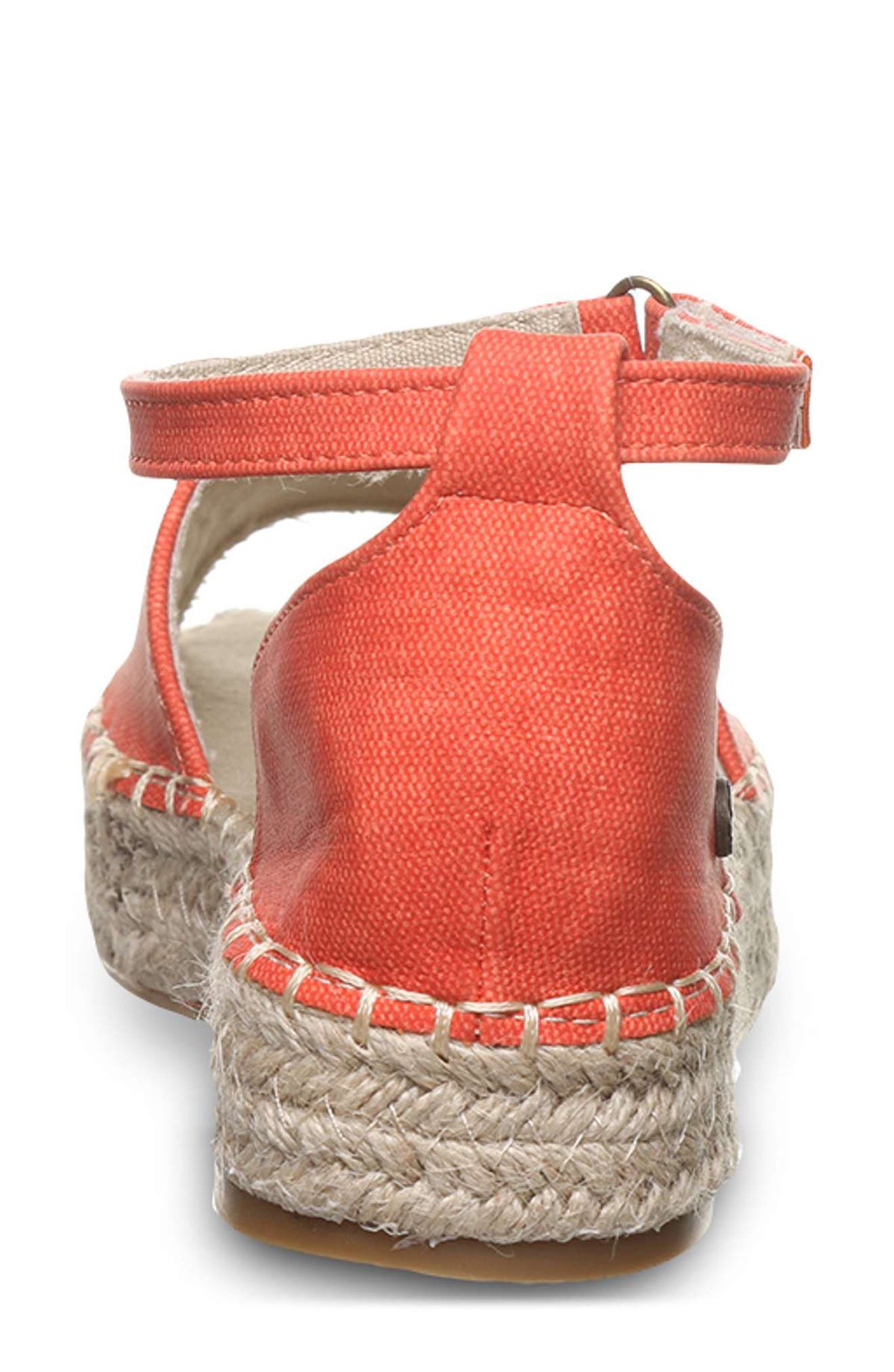 Affagato Espadrille Sandal, Alternate, color, CORAL