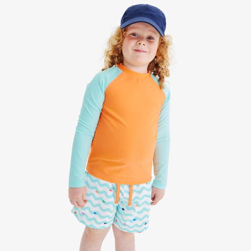 Primary Kids Swim Trunk In Rainbow Fish