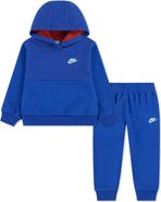 Nike Kids' Colorblock Fleece Hoodie and Joggers Set