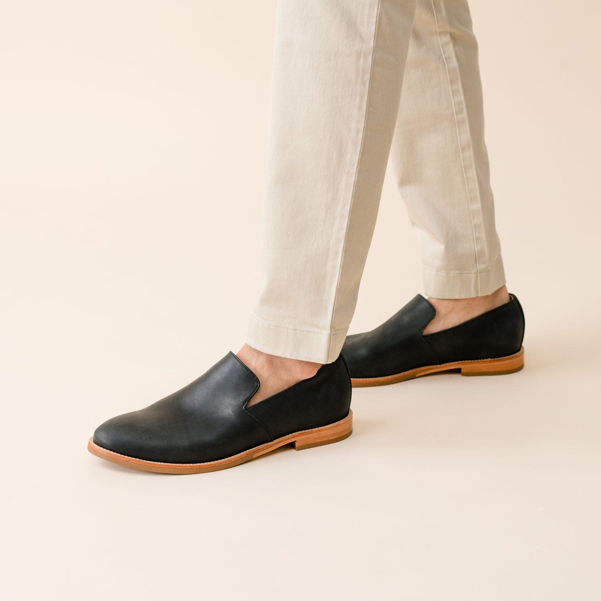 Rio Slip-On Loafer, Alternate, color, Black