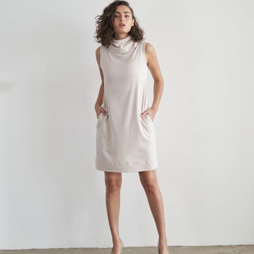 Eavolu Kakadu Sleeveless Tunic/dress In Bone