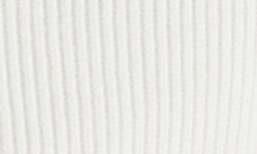 Steve Madden Mitsy Sleeveless Rib Sweater Dress In White