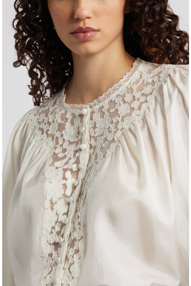 Carine Top, Alternate, color, IVORY