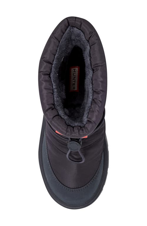 Hunter Kids' Cozy Boot In Blue
